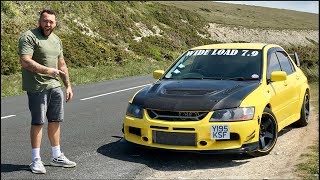 THE WIDE ARCH 7.9 EVO! *350 BHP SCREAMER PIPE* - Mitsubishi Evo 7 Review