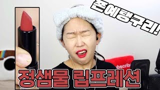 정샘물 립프레션ㅣ발색 리뷰ㅣJUNGSAEMMOOL LIP-PRESSION