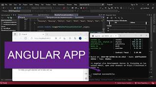TypeScript Angular Project in Visual Studio 2022 (Getting Started)