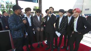 BTS Red Carpet Interview - BBMAs 2019