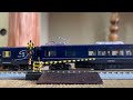 【鉄道模型】tomix 117系 west express銀河　走行動画　　　train model series