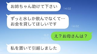 異母妹からのSOS「お姉ちゃん、助けて！」が届き、母と一緒に暮らす妹の厳しい状況が明らかになった。