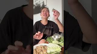 Bunda Corla Mukbang Thailand Food Nasi Ketan Dan Lalapan Mentah ❗