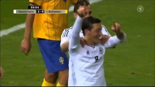 Germany vs Sweden 4-4  All Highlights and Goals (16.10.12)