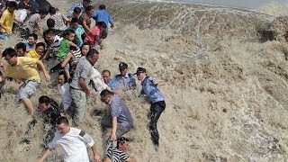 5 Dangerous River Tidal Waves You Need To Watch | Dangerous Natural Disasters Caught On Camera