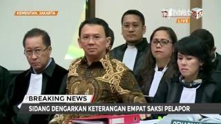 2 Saksi Batal Hadiri Persidangan Ahok