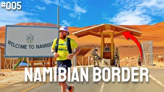 I Crossed into the Namibian Desert ALONE | Running Africa #5