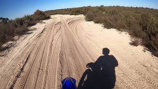 Little Desert National Park, Victoria. Dirt bike ride on a gorgeous winter day. July 2020. Part I.