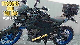 How to adjust tensioner | Tail Bag | Suzuki GSX 150