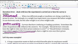5-4: Bias and Sampling