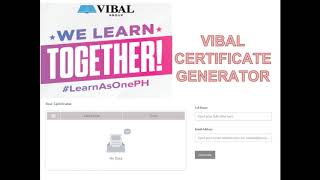 How to download webinar certificates in Vibal's Webinars