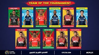 Team Of The Tournament | CPL 2021