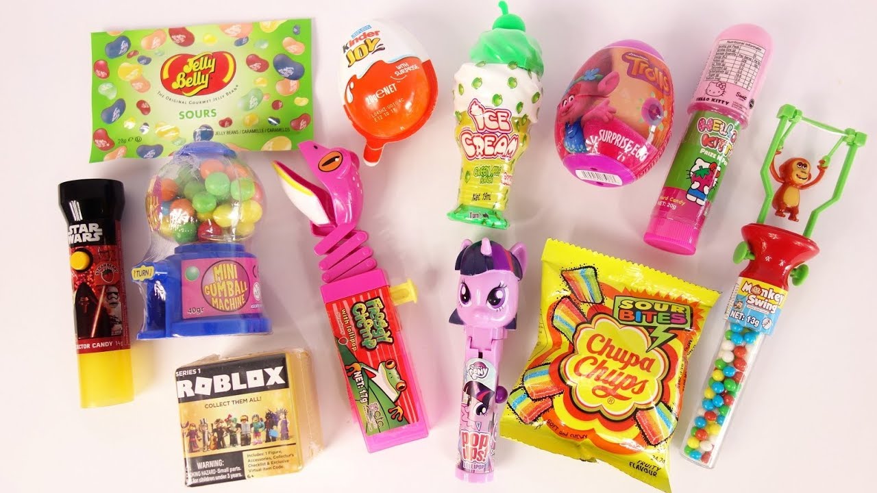 Toy Candy Dispensers Surprise Eggs Surprise Toys Unboxing - YouTube