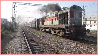 54463 Bandikui - Rishikesh Passenger || YEAR 2013 || SSB WDM2