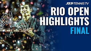 Cristian Garin Wins First ATP 500 Title! | Rio 2020 Final Highlights
