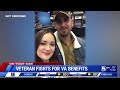 veteran fights for va benefits