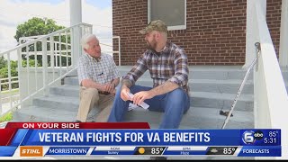 Veteran fights for VA benefits