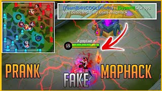 Prank Fake Maphack |System Ban Jarred After Match?!