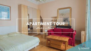 Apartment Tour // Furnished  22,6m2 in Paris – Ref : 1026681