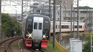 名鉄2200系2233F 341ﾚ特急岐阜 名和駅通過