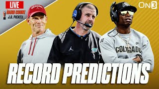 CFB Record Predictions: Colorado Buffs, Florida Gators, Oklahoma Sooners | Auburn is RECRUITING