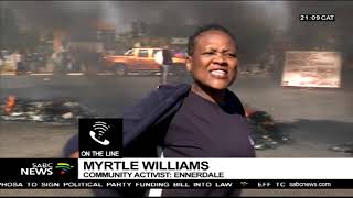 Ennerdale community leader reacts to shutdown: Myrtle Williams