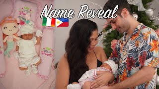 OUR  BABY NAME REVEAL!