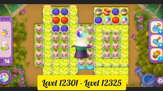 Gardenscapes ( Level 12301 - Level 12325 ) - All Puzzles - Gameplay PART - 540