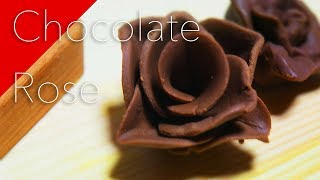 プラチョコの薔薇（バラ）作り方　Rose to make with chocolate ⭐︎ Dream Kitchen