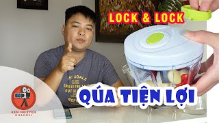 Dụng Cụ Băm Nhỏ Thực Phẩm Lock&Lock Mini Slicer (quick chopper)