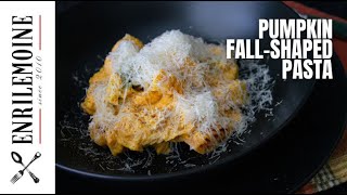 Enri's CREAMY PUMPKIN PASTA Recipe #SHORTS