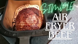 How To Air Fry SUCCULENT 'Roast' Beef!  (duel air fryer)