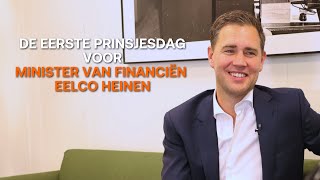 De eerste Prinsjesdag voor minister van Financiën Eelco Heinen