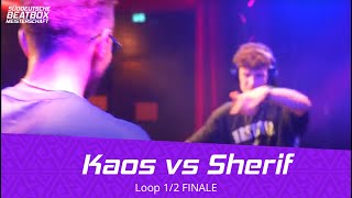 KAOS vs SHERIF | LOOP 1/2 FINAL | Robeat Award/South German Beatox Championship 2022