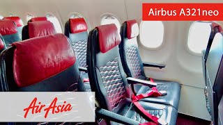 AIR ASIA Review | Airbus A321NEO | Kuala Lumpur - Denpasar | Economy