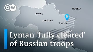 Why Lyman matters for Russia's odds in the Ukraine War | DW News