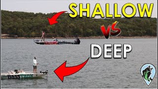 Is it better to fish Shallow or Offshore In the Fall for Bass?