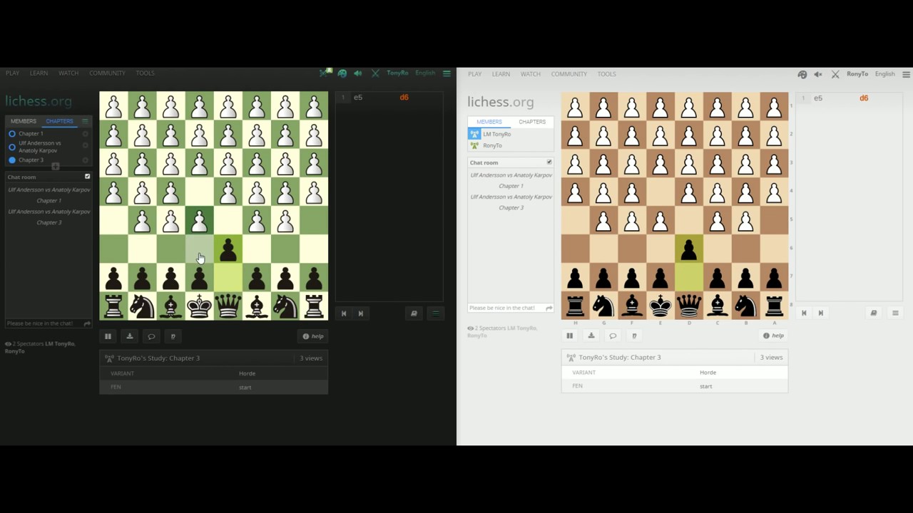Announcing Lichess Study Youtube