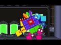 Mario and Zombie Numberblocks Mix Level up maze (ALL EPISODES Season 28)  Game Animation