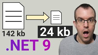 Static asset file sizes can be reduced by over 80% in .NET 9