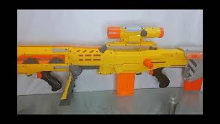 Súng đồ chơi Súng trường bắn tỉa Nerf N-Strike LongShot CS-6 giá rẻ bắn đạn mềm mút xốp an toàn