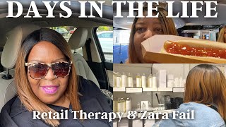 DAYS IN THE LIFE : RETAIL THERAPY, ZARA FAIL &  MINI BEAUTY HAUL | Life With Loise Vlogs