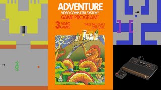 Adventure (Atari 2600) - Playthrough (Level 1)