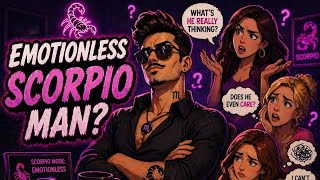 Why Scorpio Men Seem To Have ZERO EMOTIONS & THE TRUTH BEHIND IT