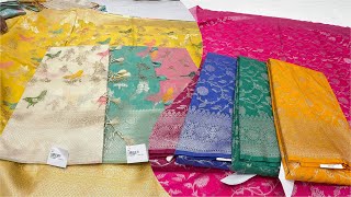 Banaras Saree New Collections In Byrappa Silks |#chickpetsilksarees #banarasisaree #fancysarees