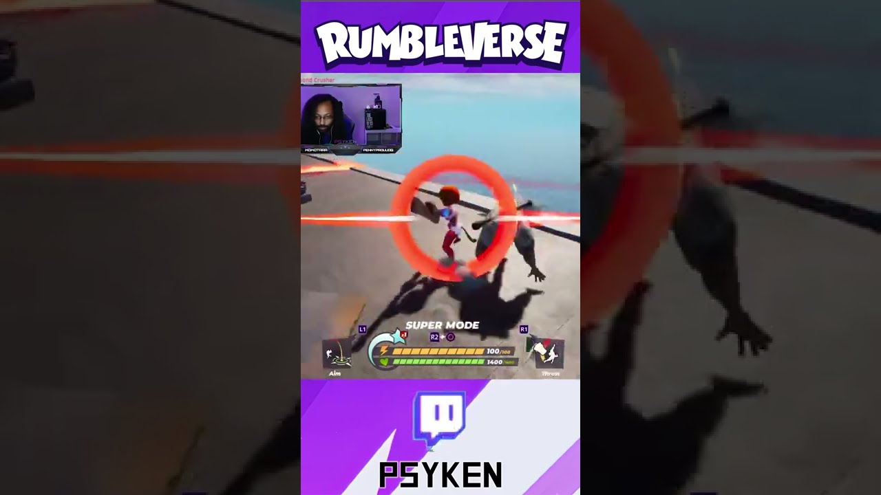 I definitely almost did it to myself in Rumbleverse...