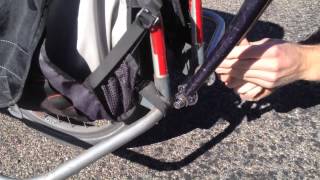 Xtracycle towing bike with flat