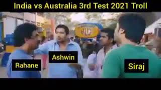 India vs Australia 3rd Test 2021 Troll | Ashwin x Vihari | Tamil