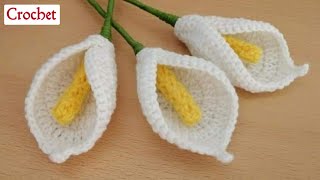 Crochet Calla Lilies flowers