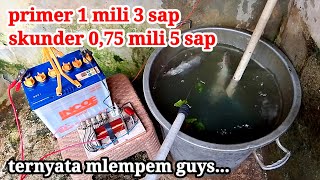 UJI COBA TES SETRUM PLATINA TIPE PS SEMI KE IKAN NGGAK MEMPAN